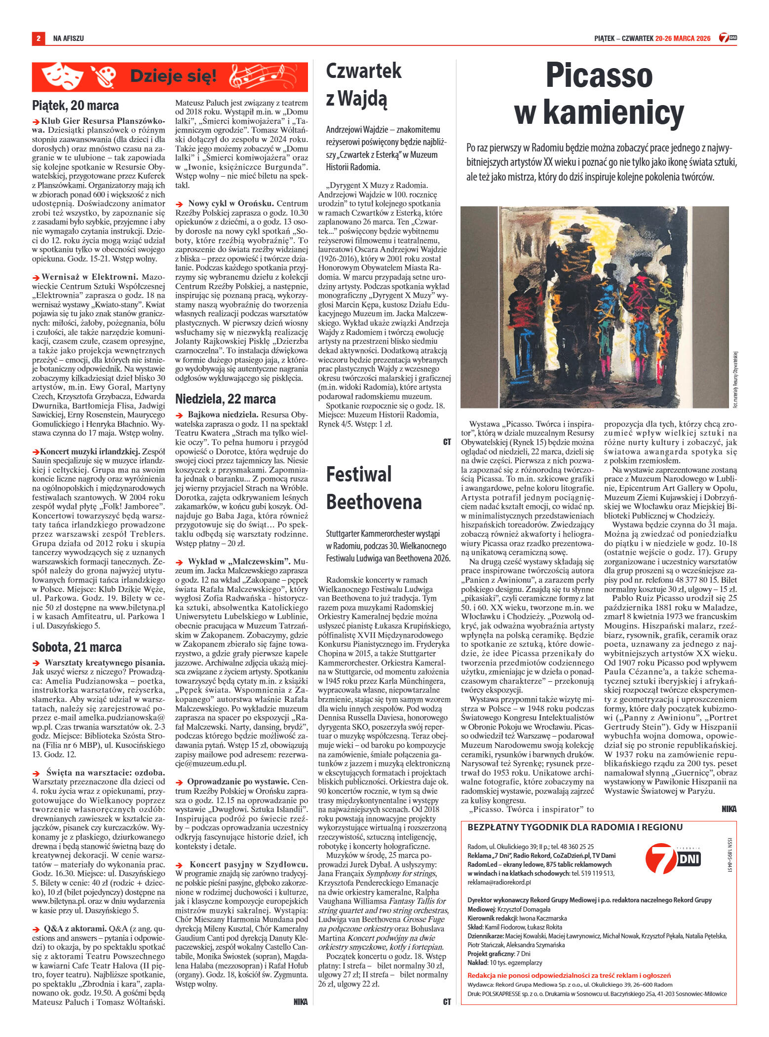 Tygodnik "7 Dni" nr 982 z dn. 20.03. 2026 r. - strona 2