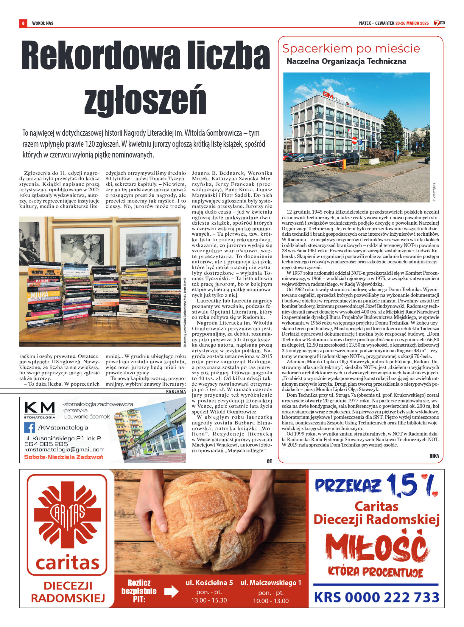 Tygodnik "7 Dni" nr 982 z dn. 20.03. 2026 r. - strona 8