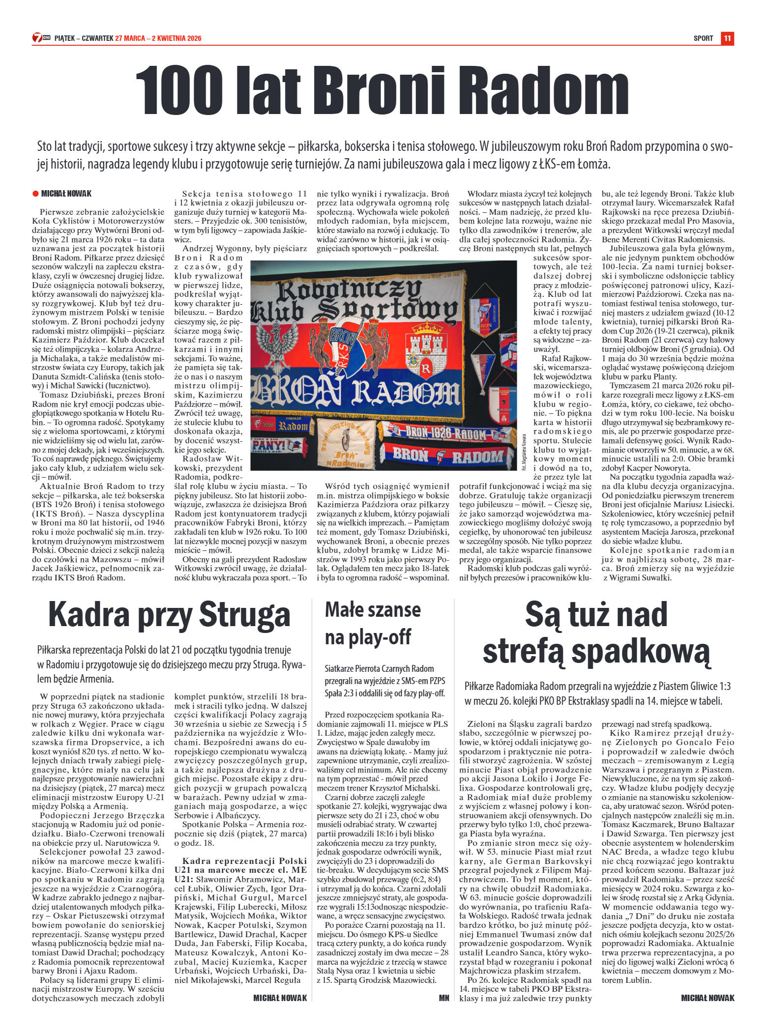 Tygodnik "7 Dni" nr 983 z dn. 27.03. 2026 r. - strona 11