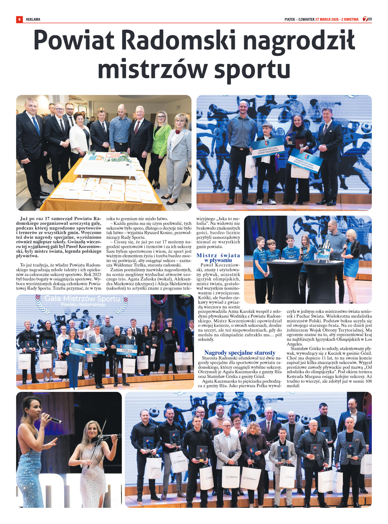 Tygodnik "7 Dni" nr 983 z dn. 27.03. 2026 r. - strona 6