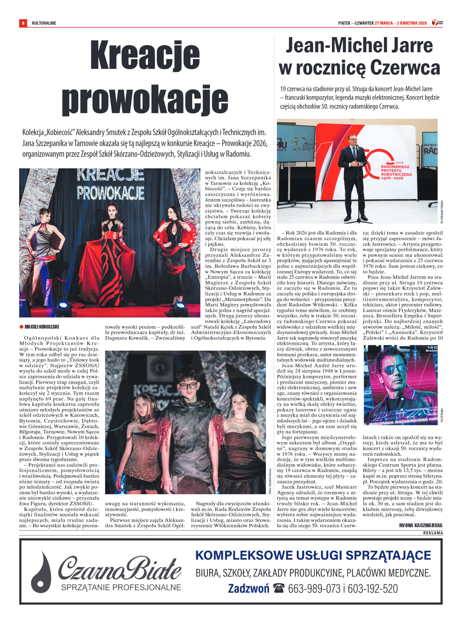 Tygodnik "7 Dni" nr 983 z dn. 27.03. 2026 r. - strona 8