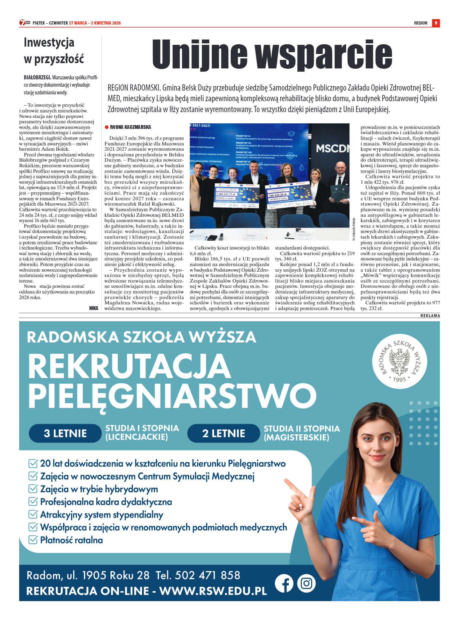 Tygodnik "7 Dni" nr 983 z dn. 27.03. 2026 r. - strona 9