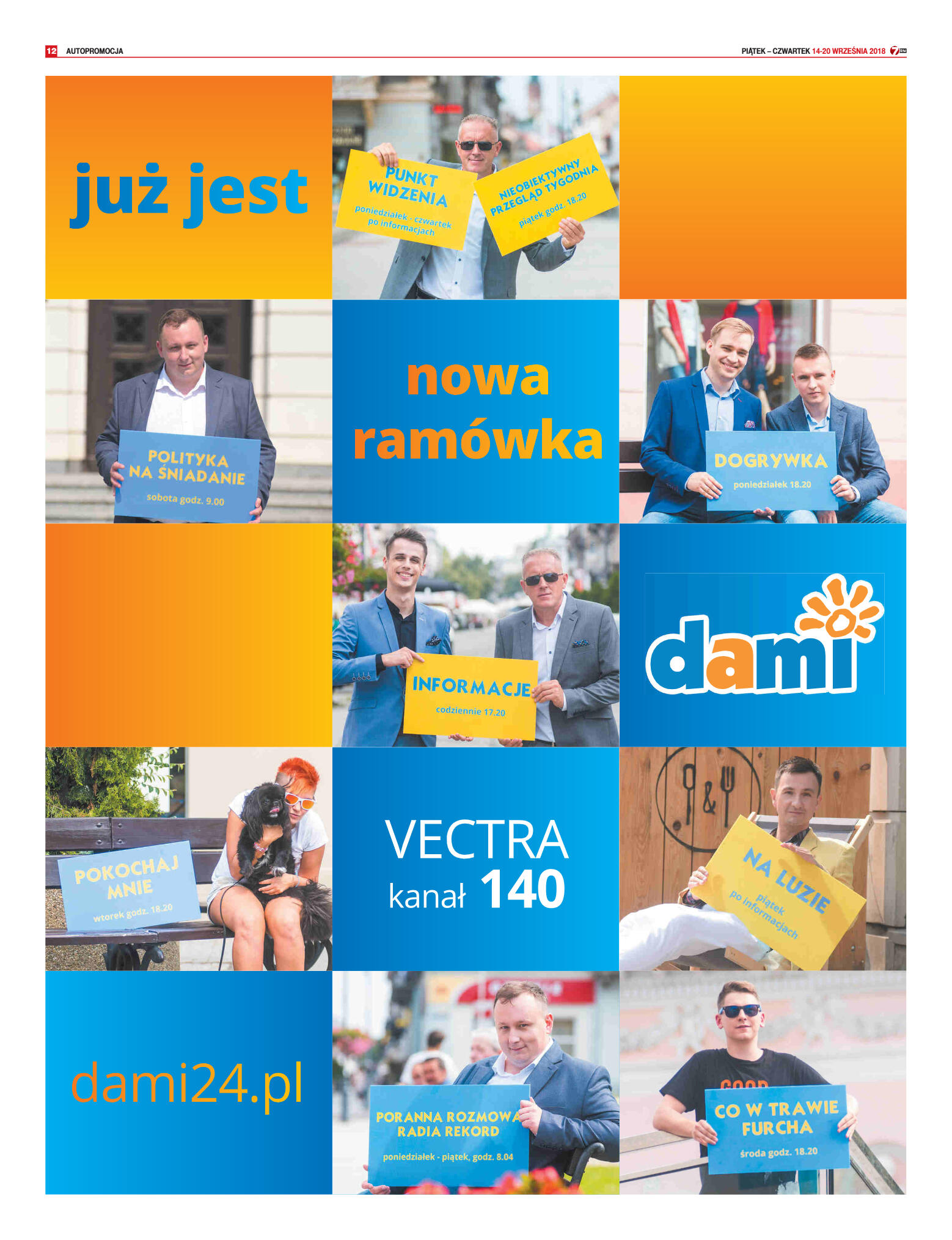 Tygodnik "7 Dni" nr 652 z 14.09.2018 - strona 12