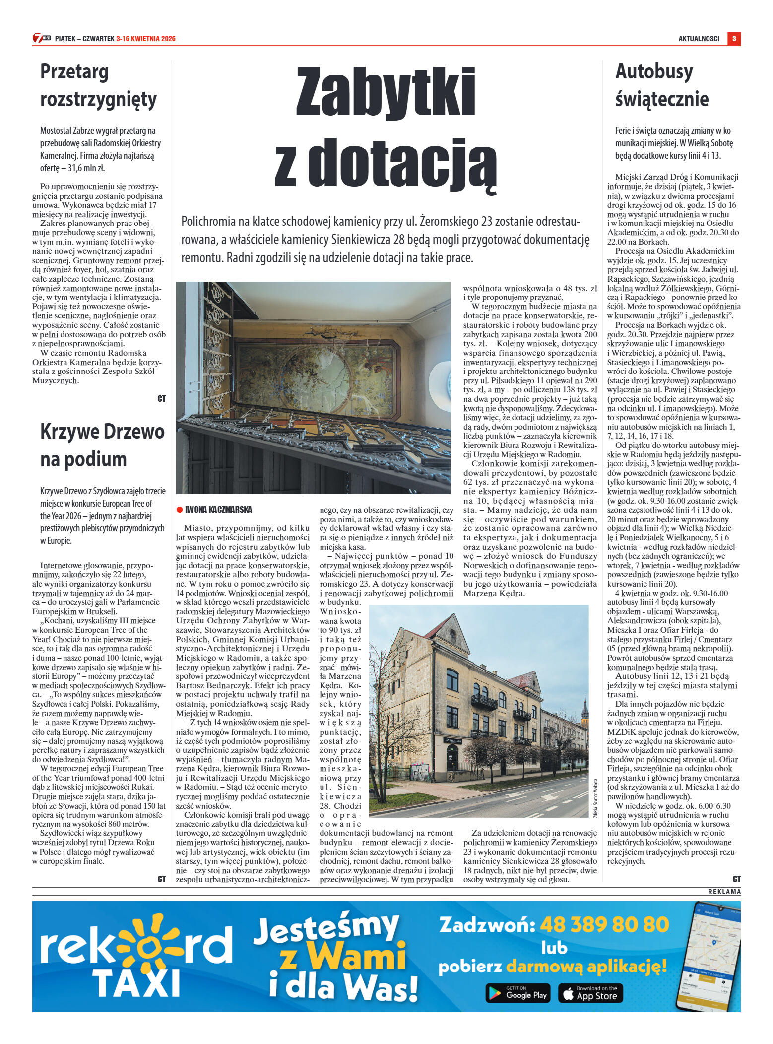 Tygodnik "7 Dni" nr 984 z dn. 03.04. 2026 r. - strona 3