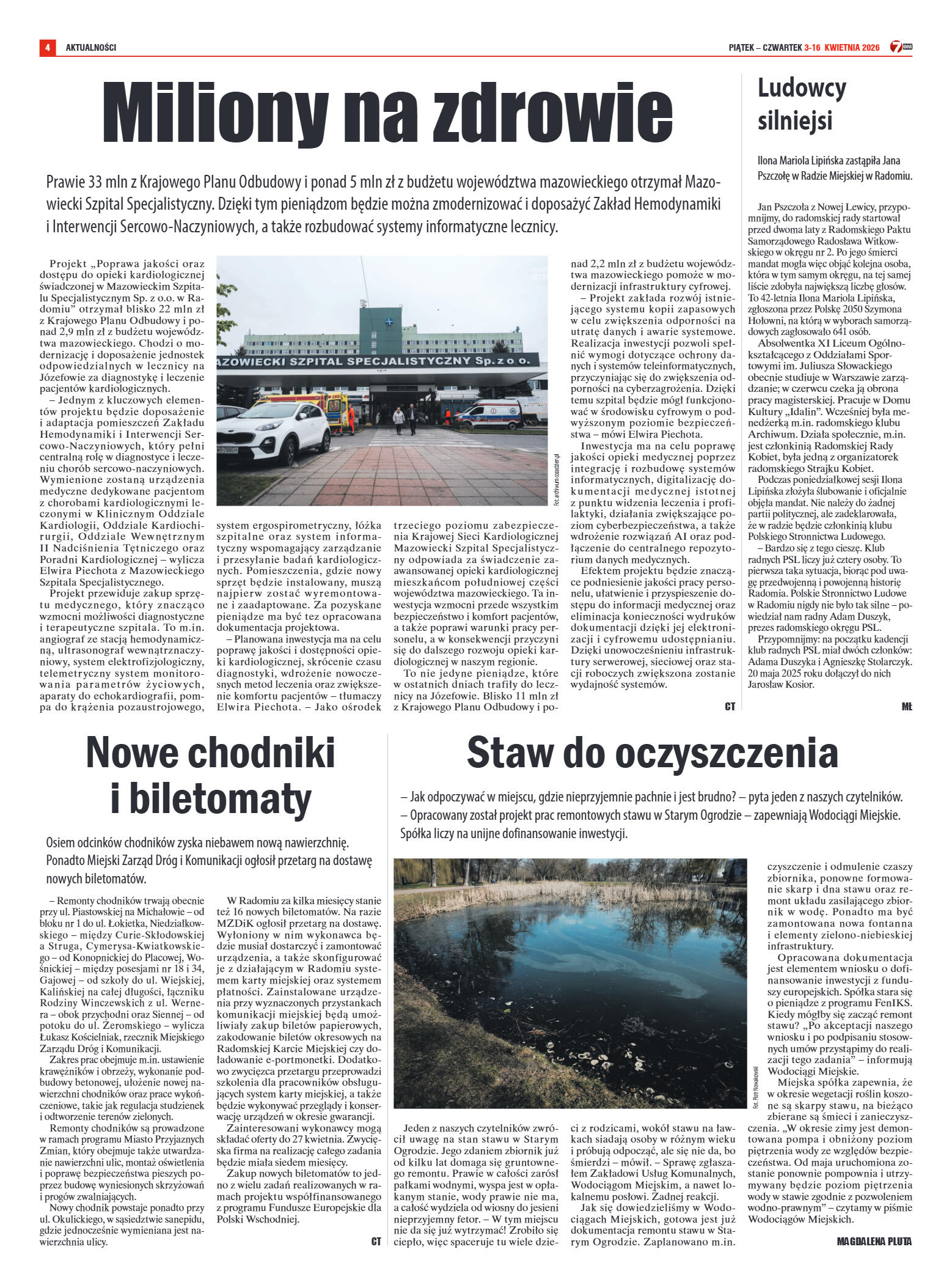 Tygodnik "7 Dni" nr 984 z dn. 03.04. 2026 r. - strona 4