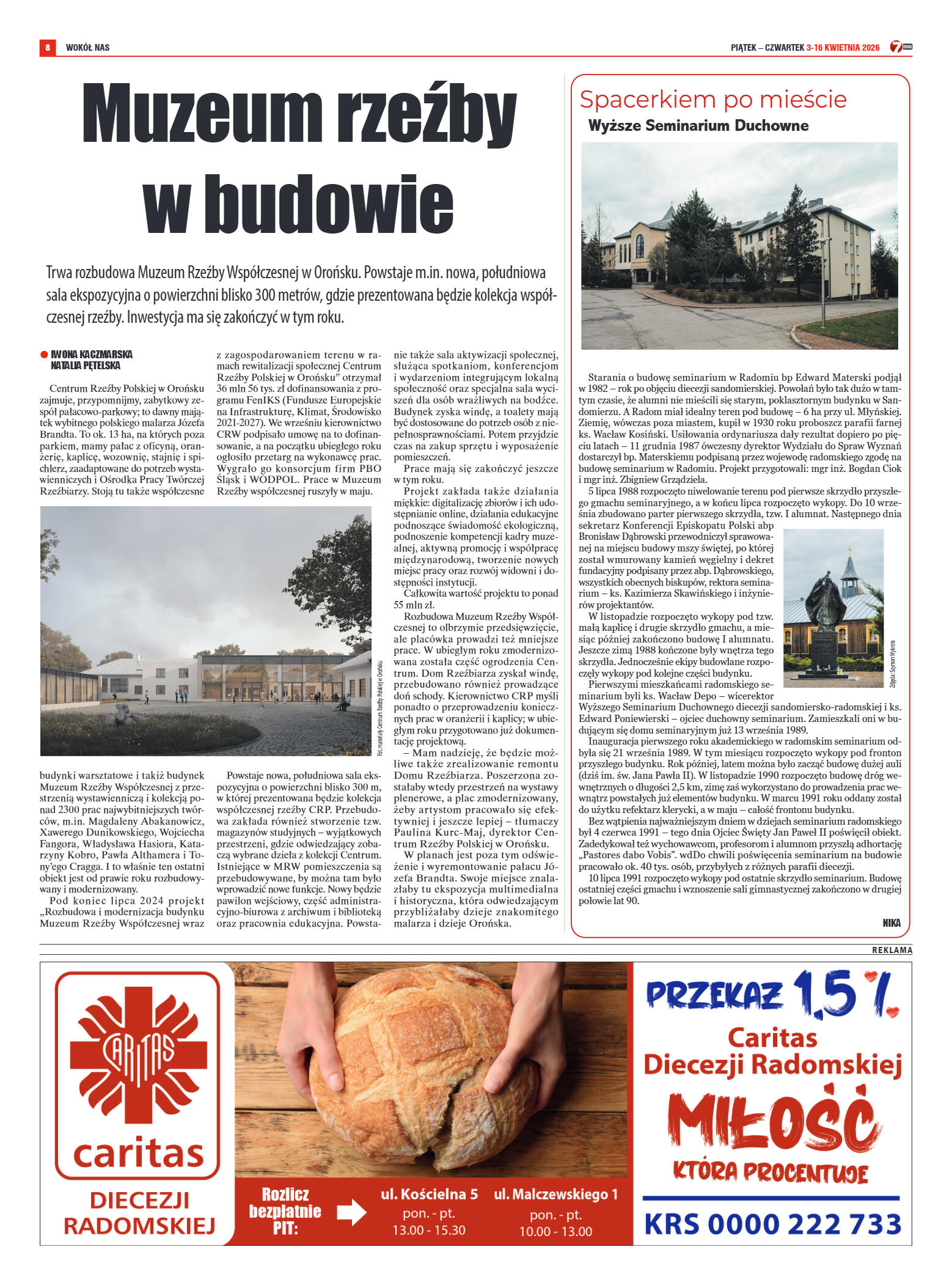 Tygodnik "7 Dni" nr 984 z dn. 03.04. 2026 r. - strona 8