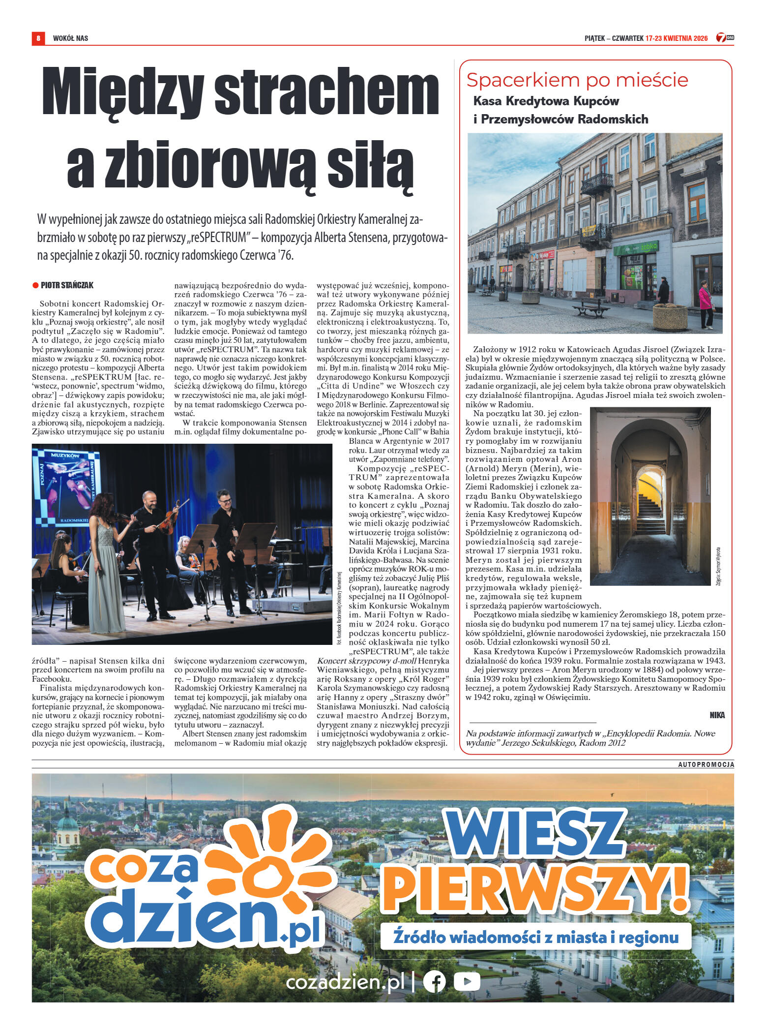 Tygodnik "7 Dni" nr 985 z dn. 17.04. 2026 r. - strona 8