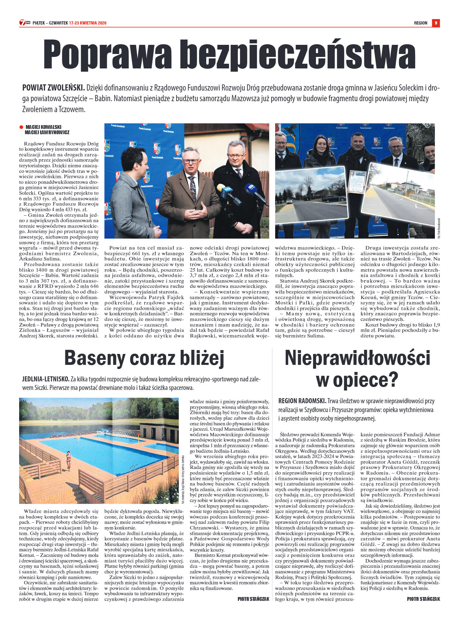 Tygodnik "7 Dni" nr 985 z dn. 17.04. 2026 r. - strona 9