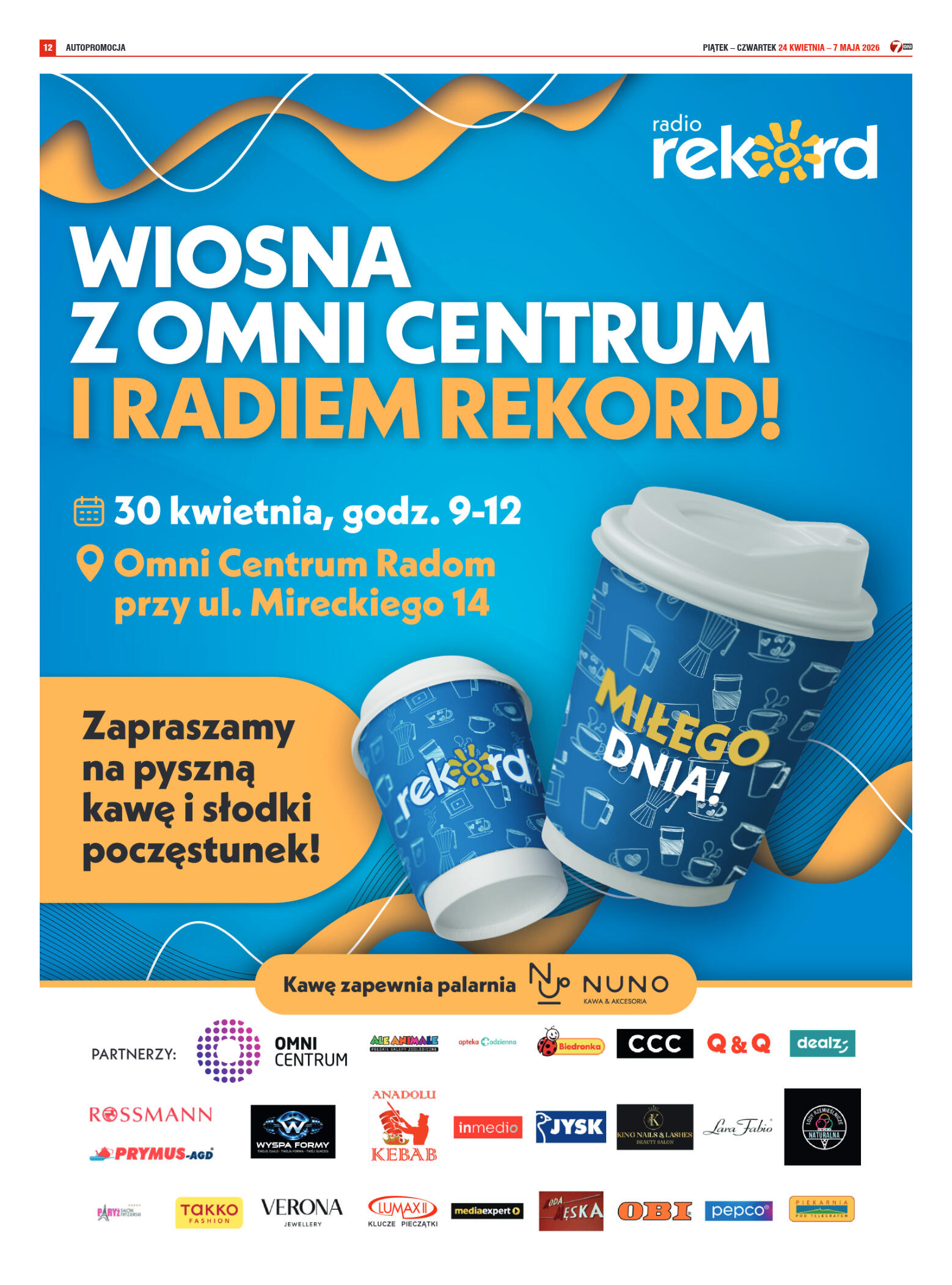 Tygodnik "7 Dni" nr 986 z dn. 24.04. 2026 r. - strona 12