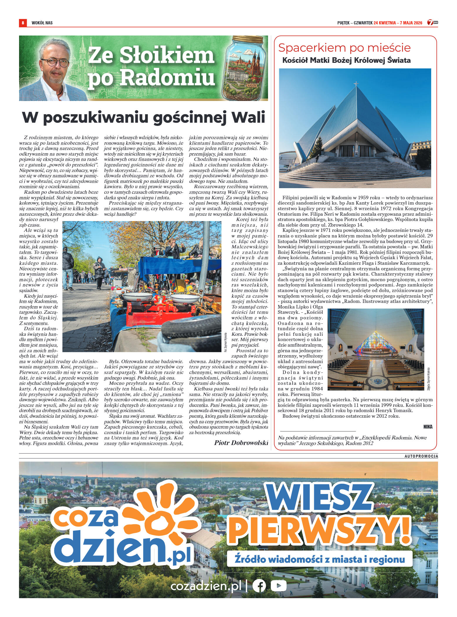 Tygodnik "7 Dni" nr 986 z dn. 24.04. 2026 r. - strona 8