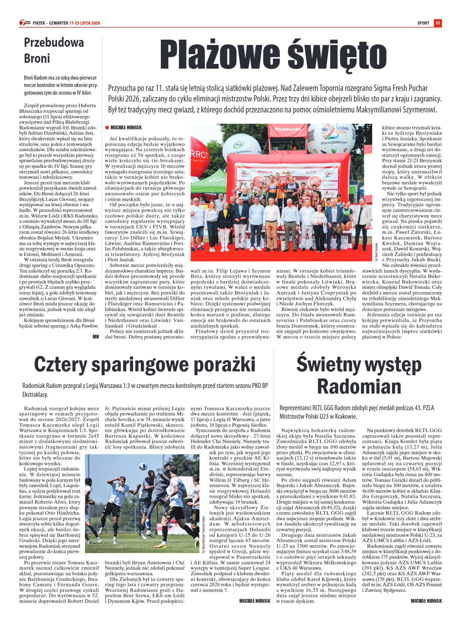 Tygodnik "7 Dni" nr 994 z dn. 17.07. 2026 r. - strona 11