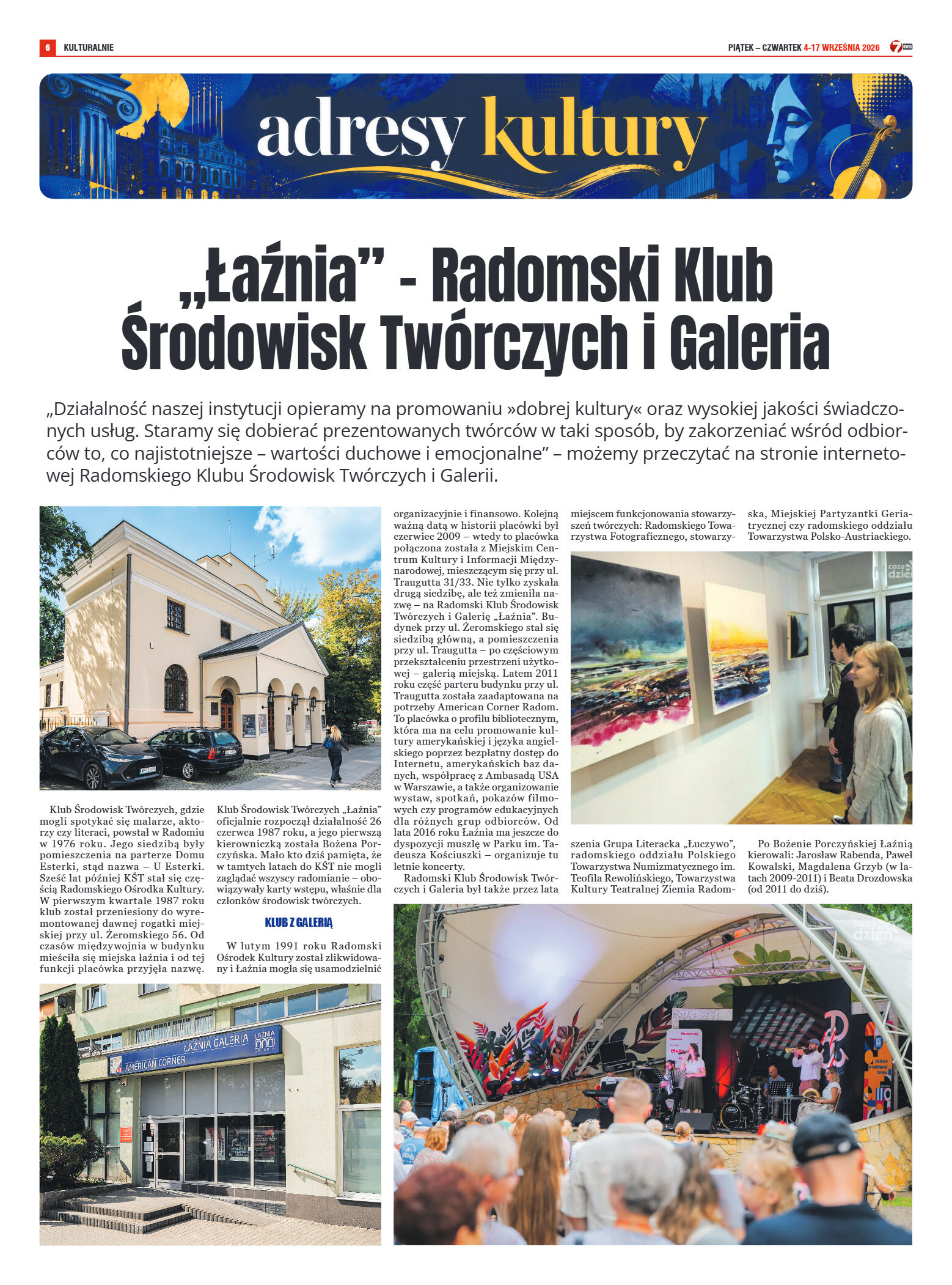 Tygodnik "7 Dni" nr 999 z dn. 04.09. 2026 r. - strona 6