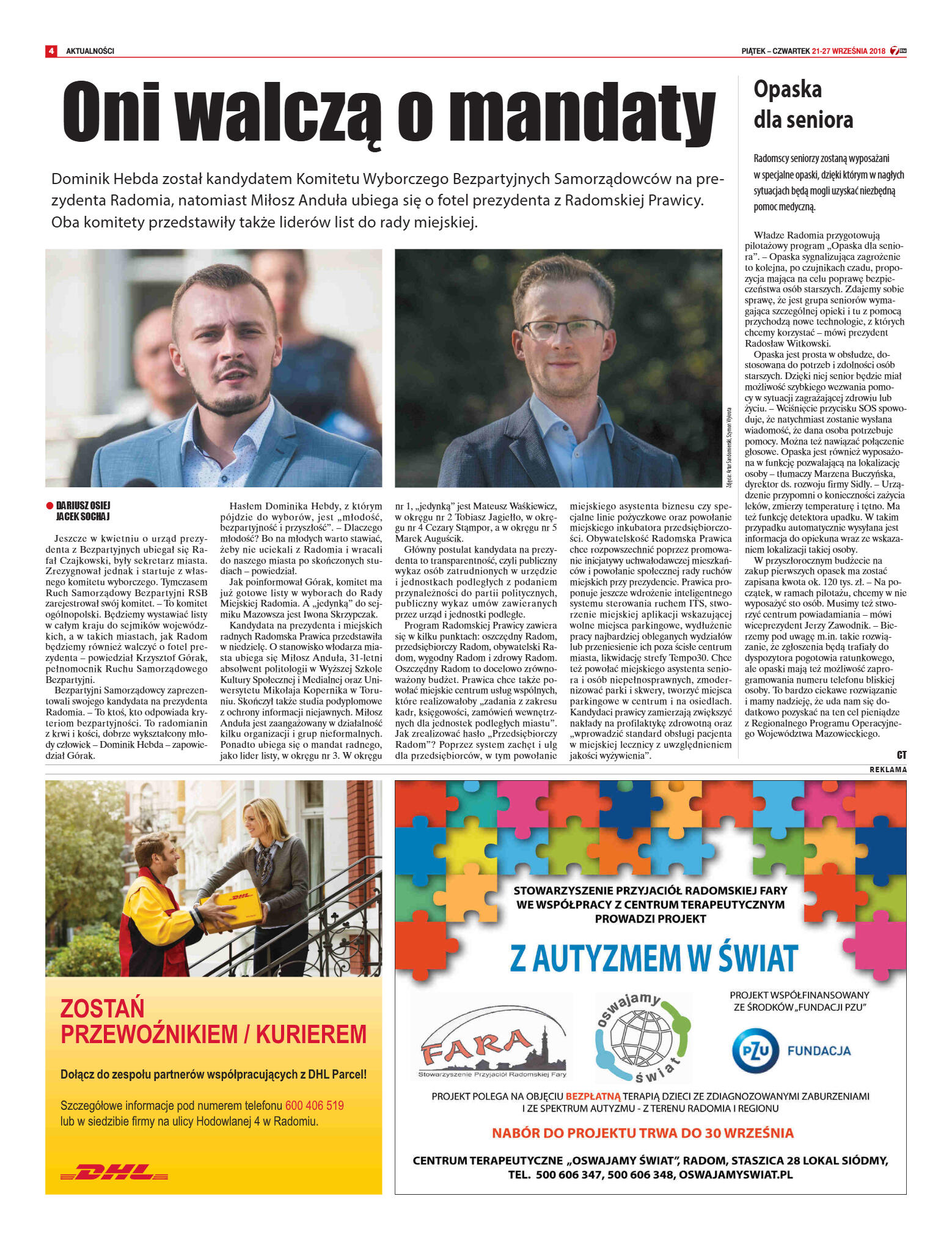 Tygodnik "7 Dni" nr 653 z 21.09.2018 - strona 4