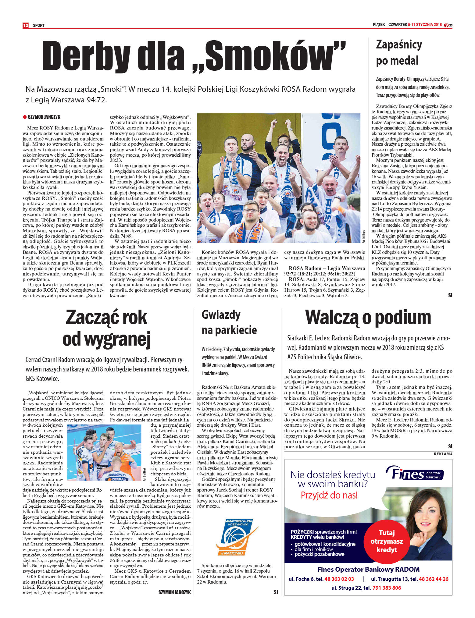 Tygodnik „7 Dni” nr 617 z dn. 05.01.2018 – pobierz - strona 12