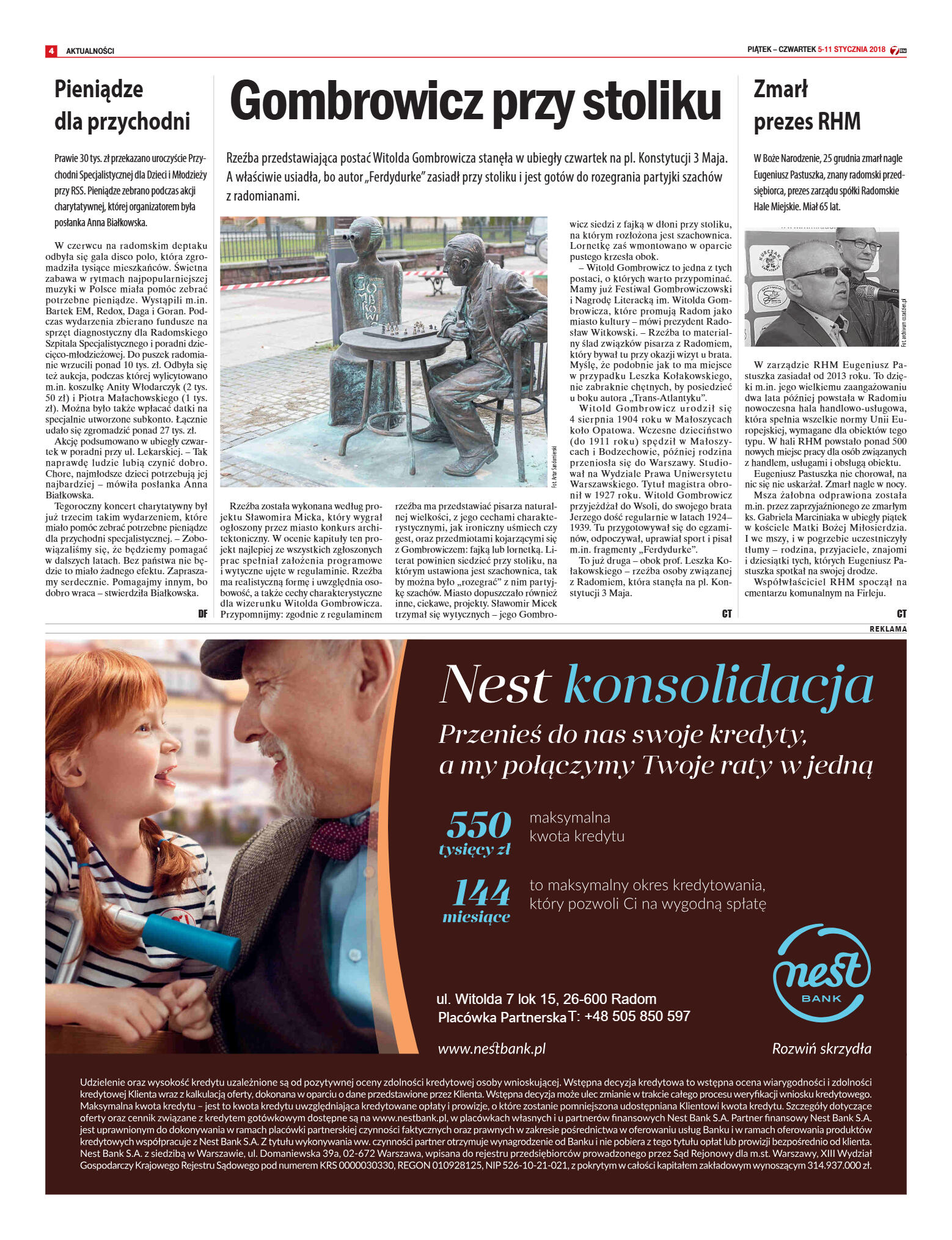 Tygodnik „7 Dni” nr 617 z dn. 05.01.2018 – pobierz - strona 4