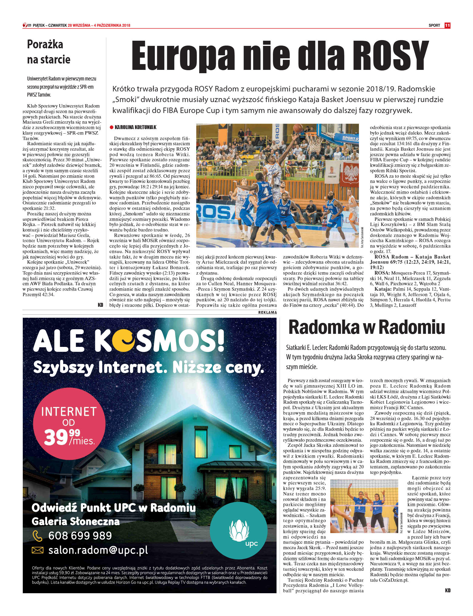 Tygodnik "7 Dni" nr 654 z 28.09.2018 - strona 11