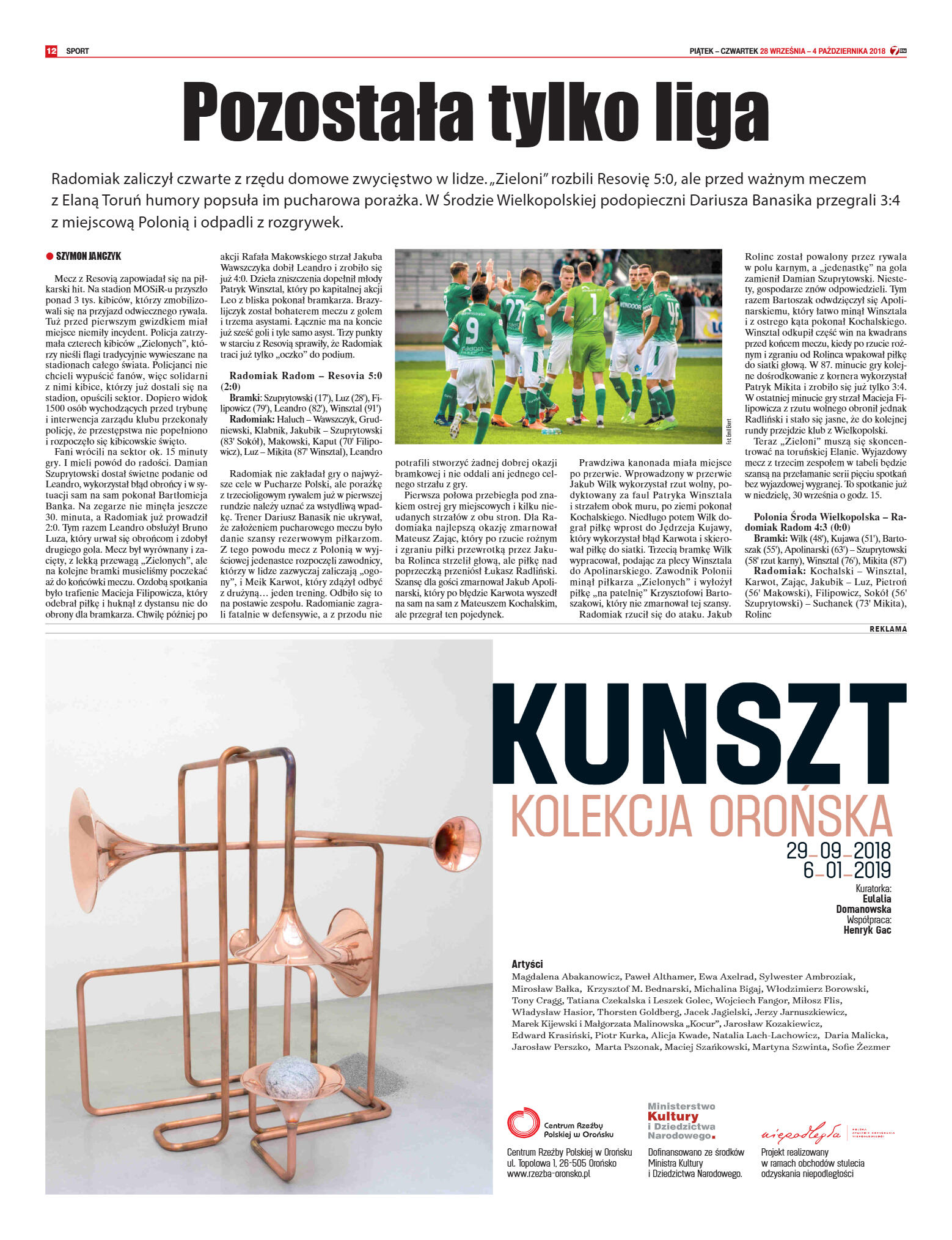 Tygodnik "7 Dni" nr 654 z 28.09.2018 - strona 12