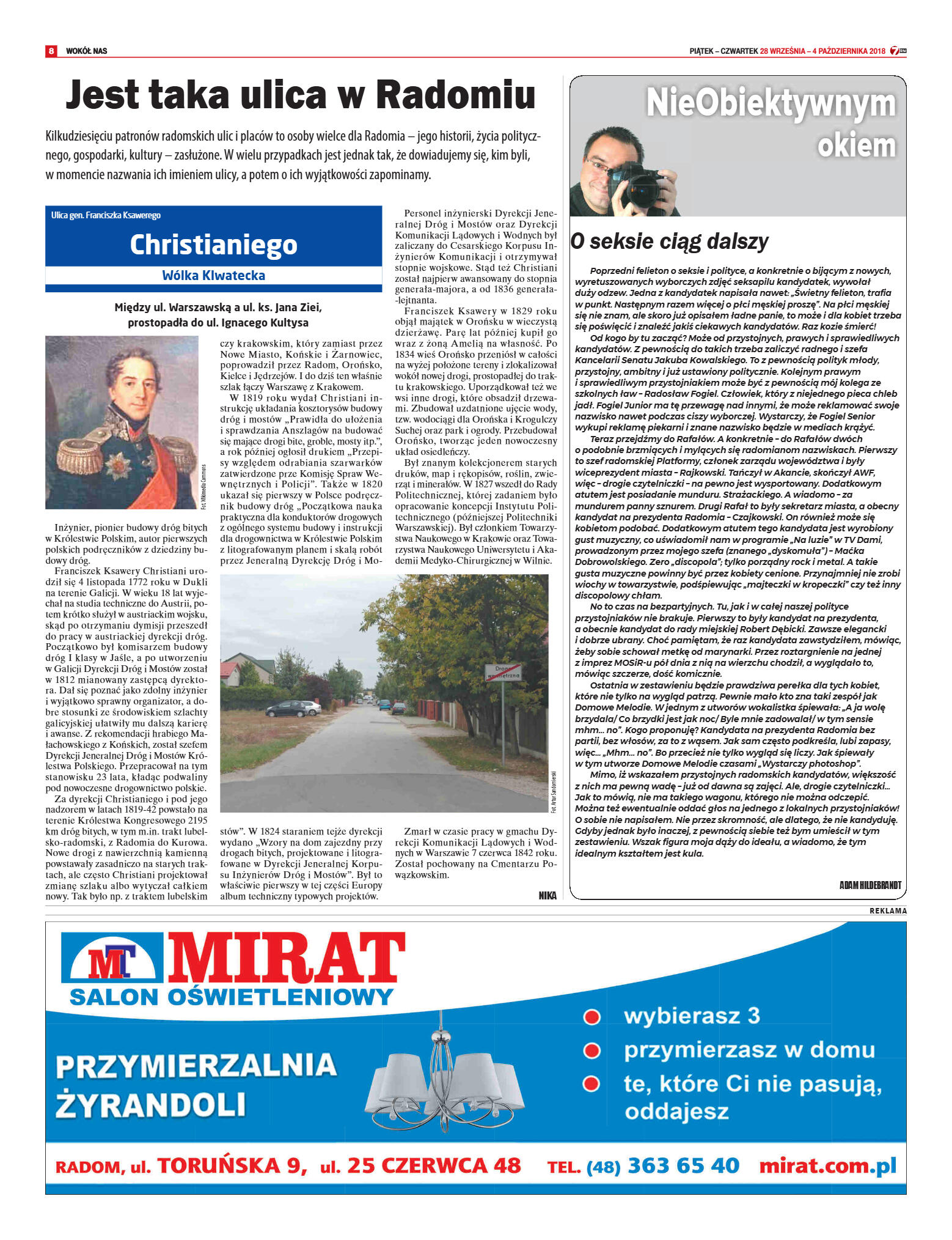 Tygodnik "7 Dni" nr 654 z 28.09.2018 - strona 8