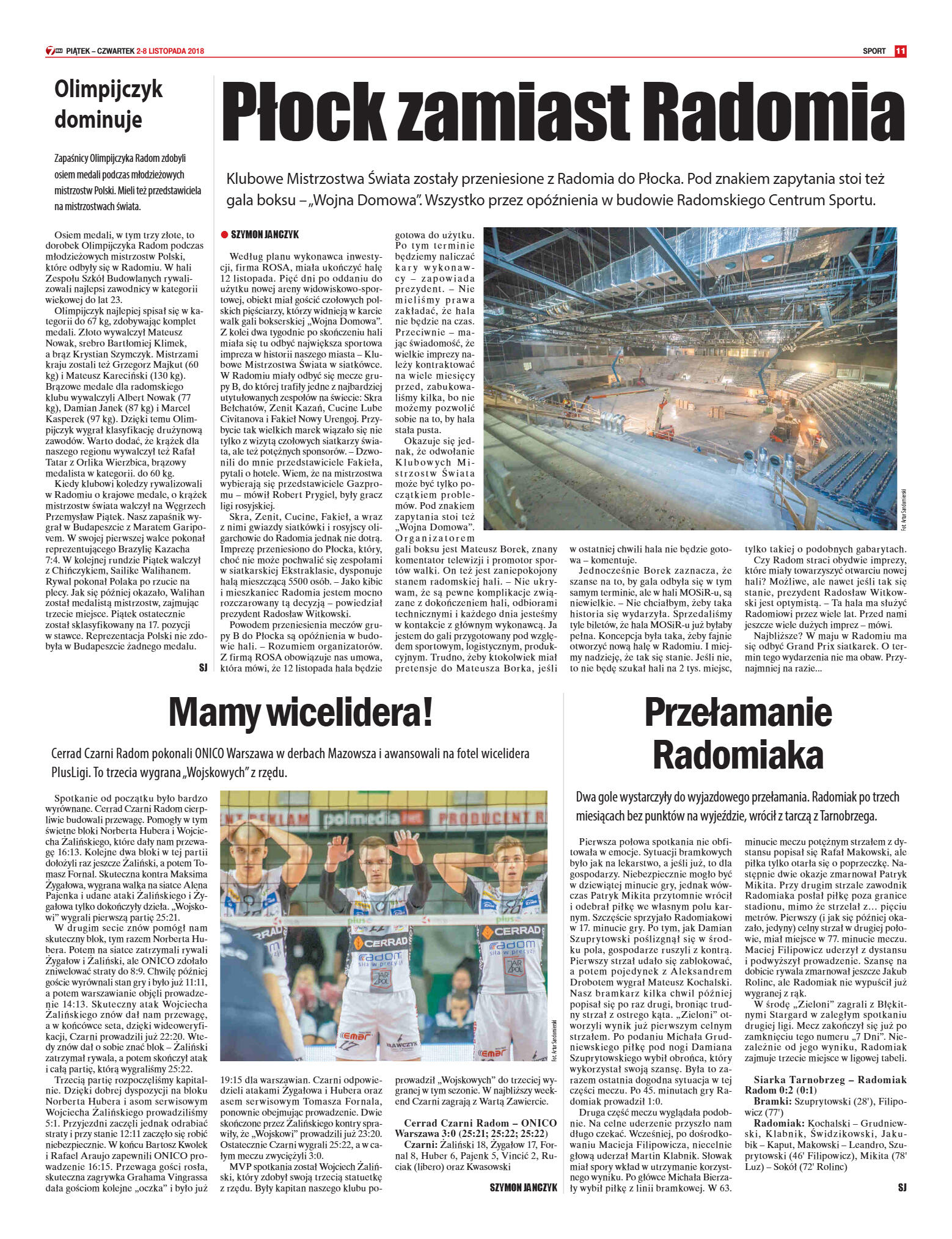 Tygodnik "7 Dni" nr 659 z 02.11.2018 - strona 11