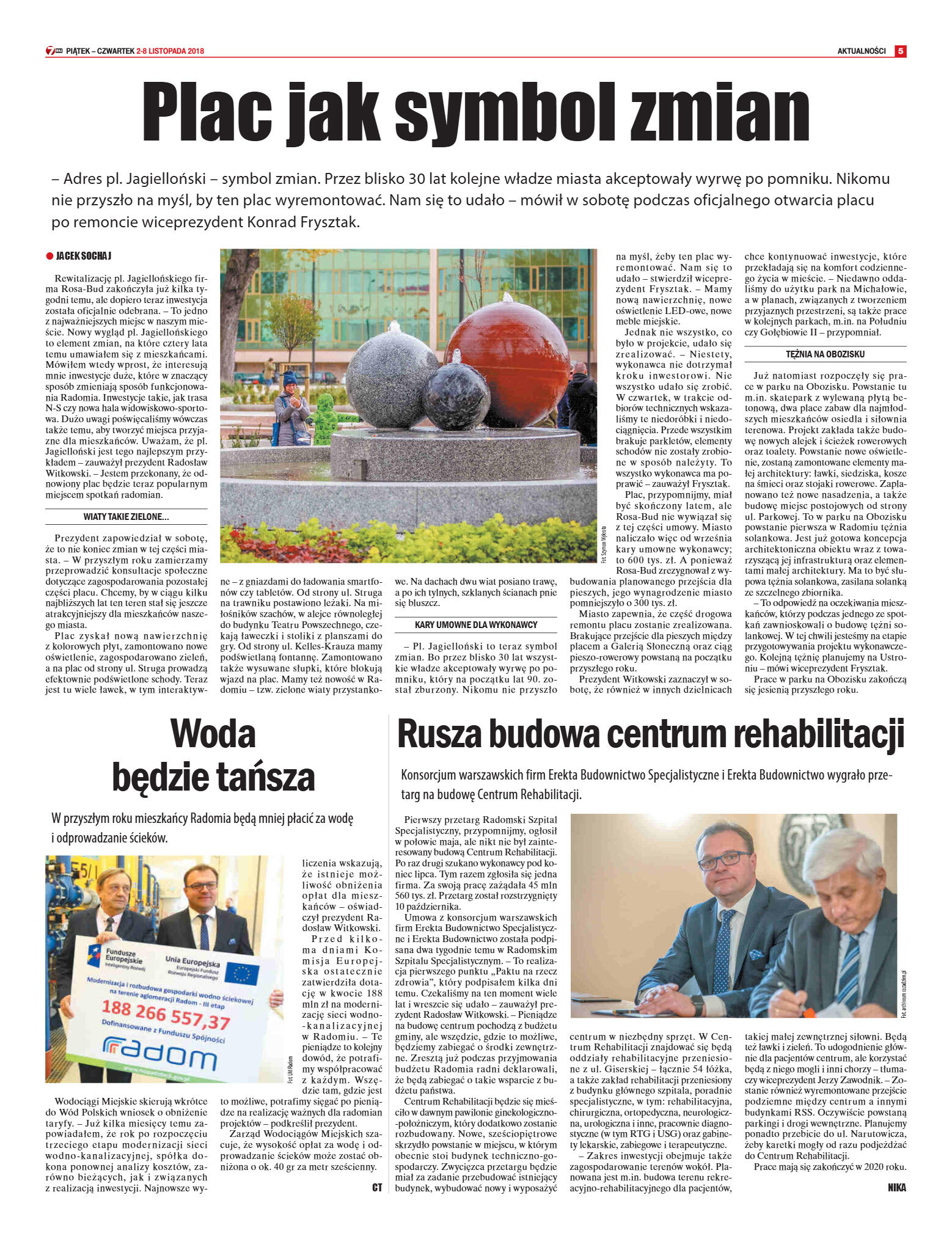 Tygodnik "7 Dni" nr 659 z 02.11.2018 - strona 5