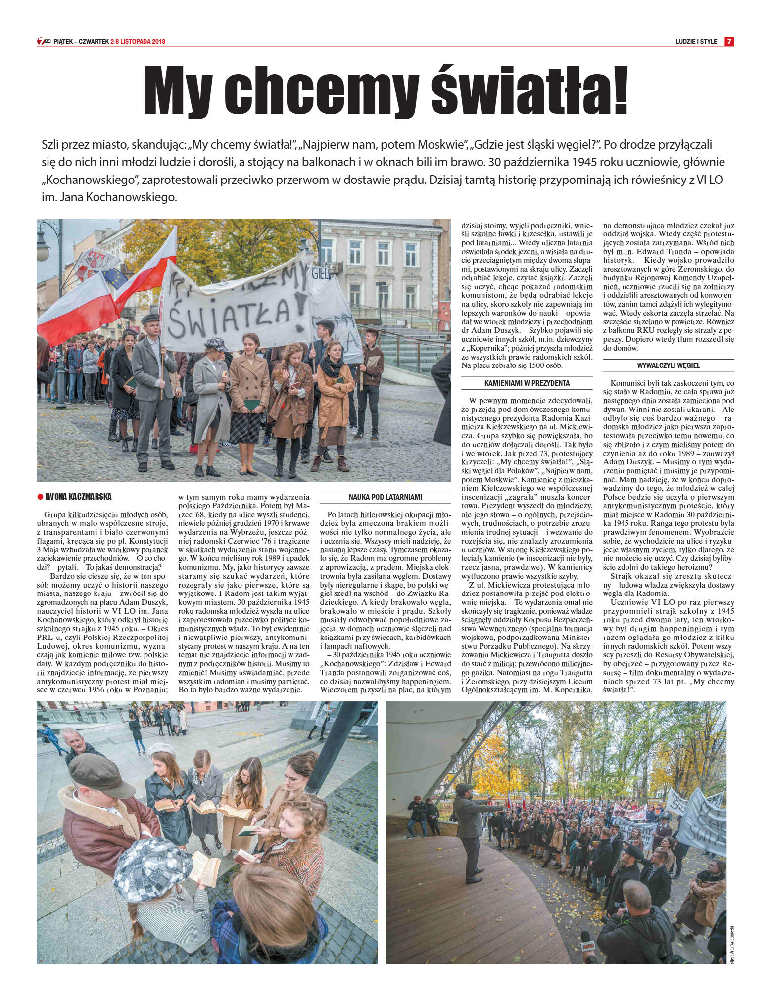 Tygodnik "7 Dni" nr 659 z 02.11.2018 - strona 7