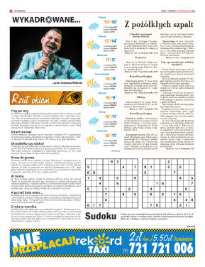 Tygodnik "7 Dni" nr 659 z 02.11.2018 - strona 10