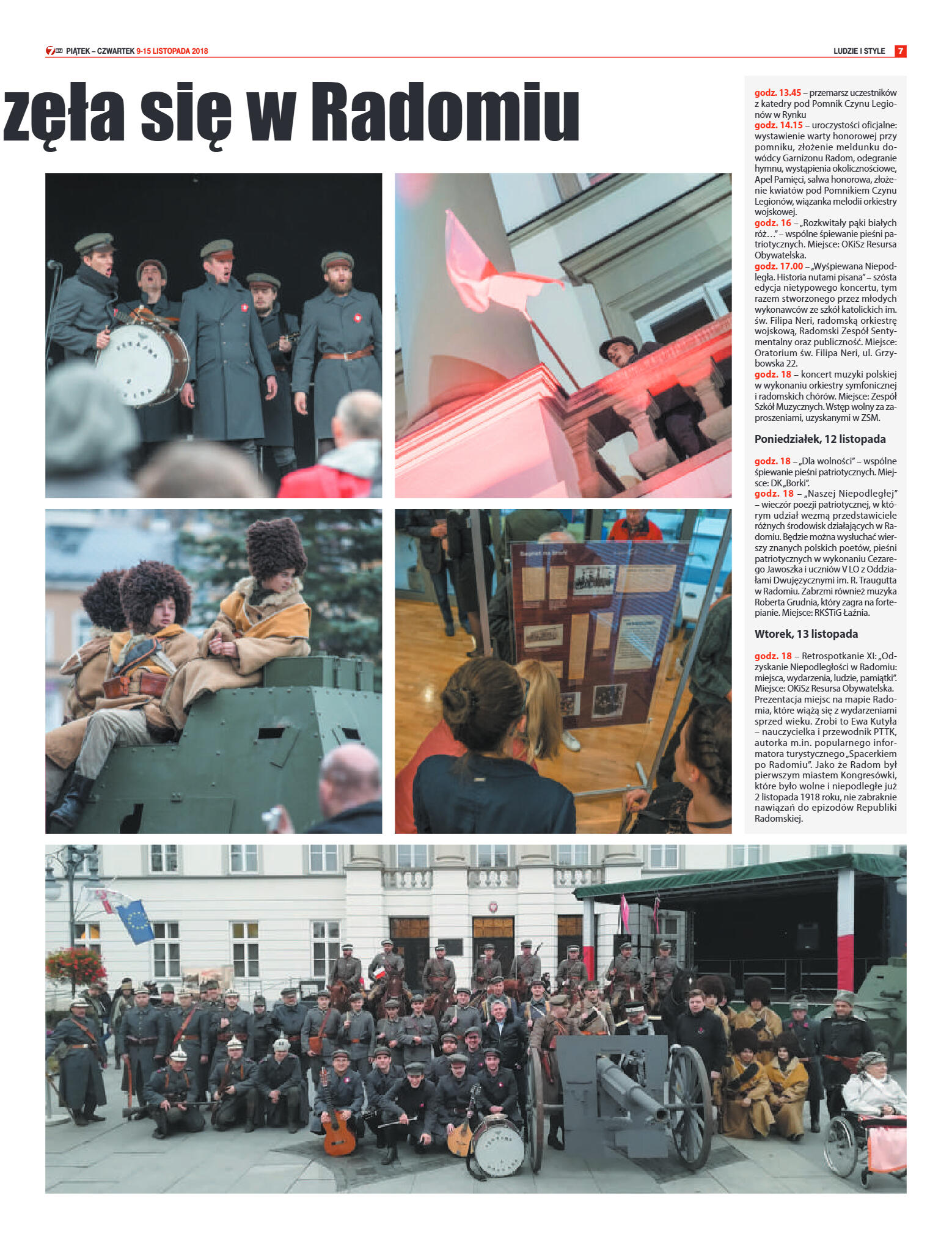 Tygodnik "7 Dni" nr 660 z 09.11.2018 - strona 7