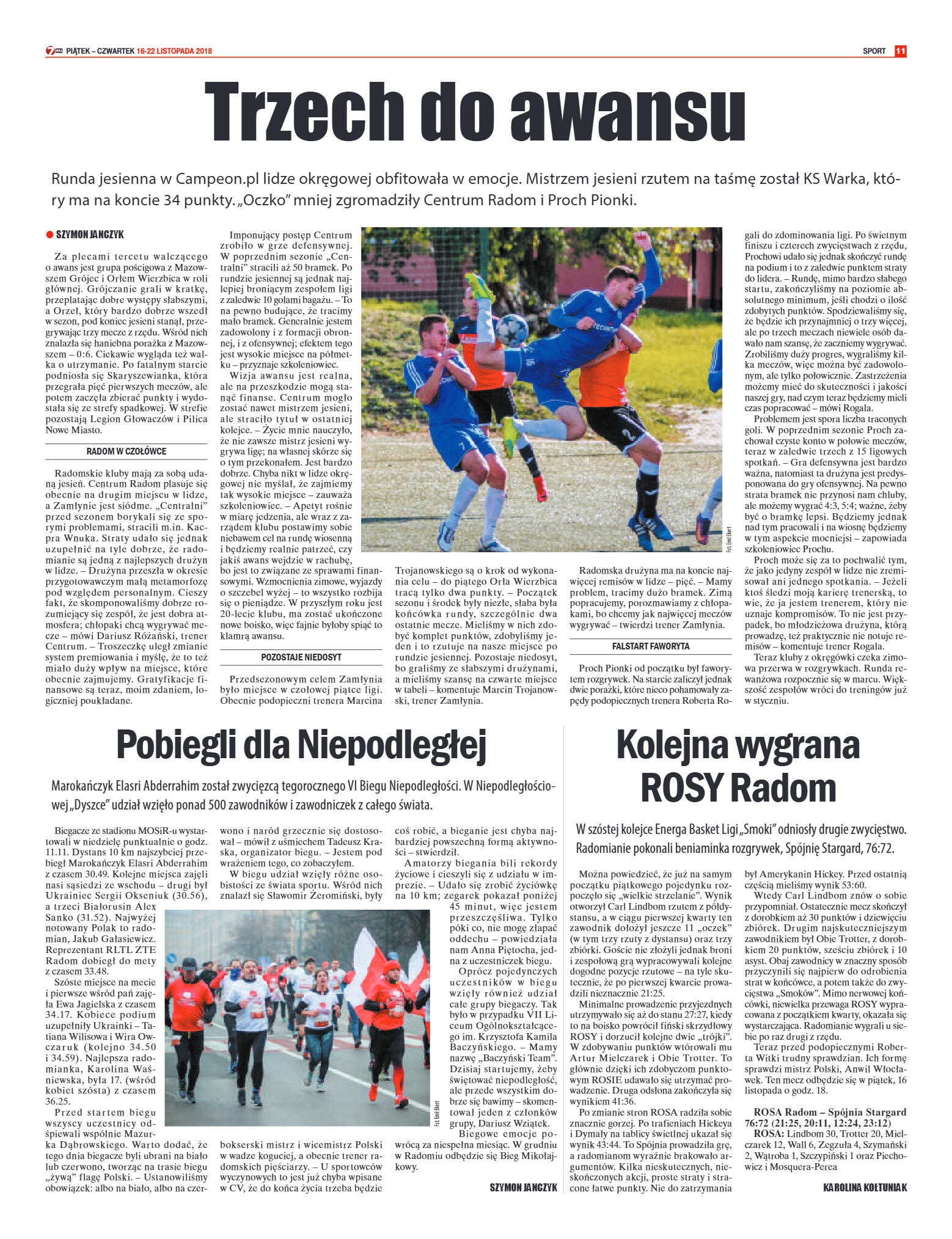 Tygodnik "7 Dni" nr 661 z 16.11.2018 - strona 11