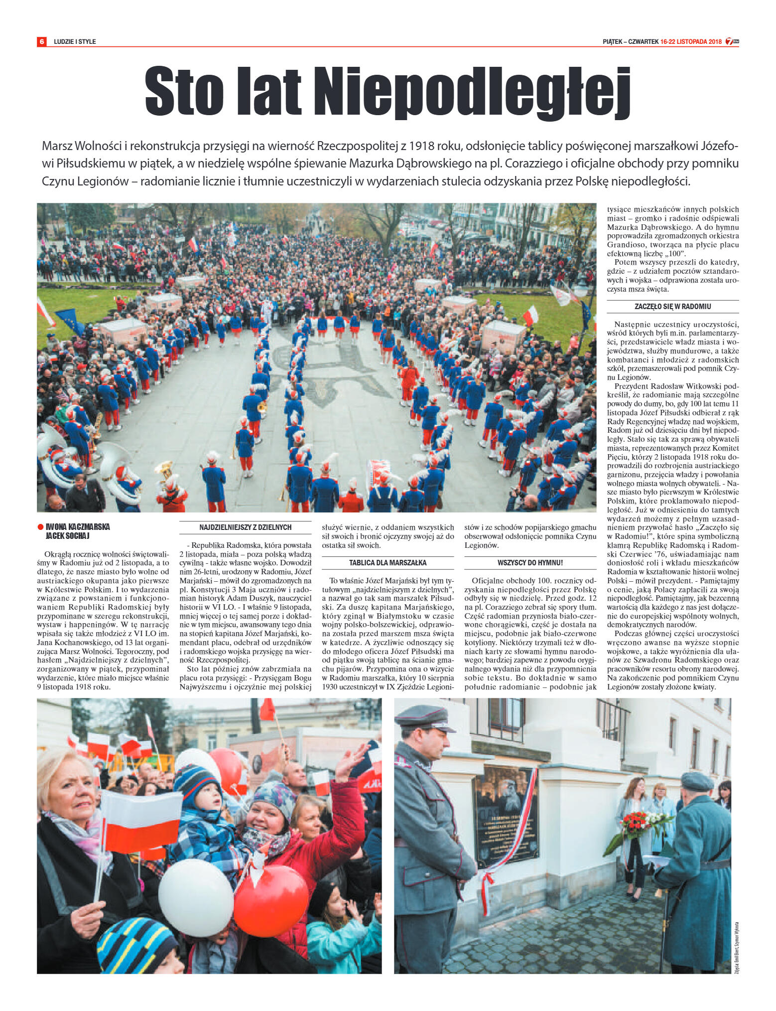 Tygodnik "7 Dni" nr 661 z 16.11.2018 - strona 6