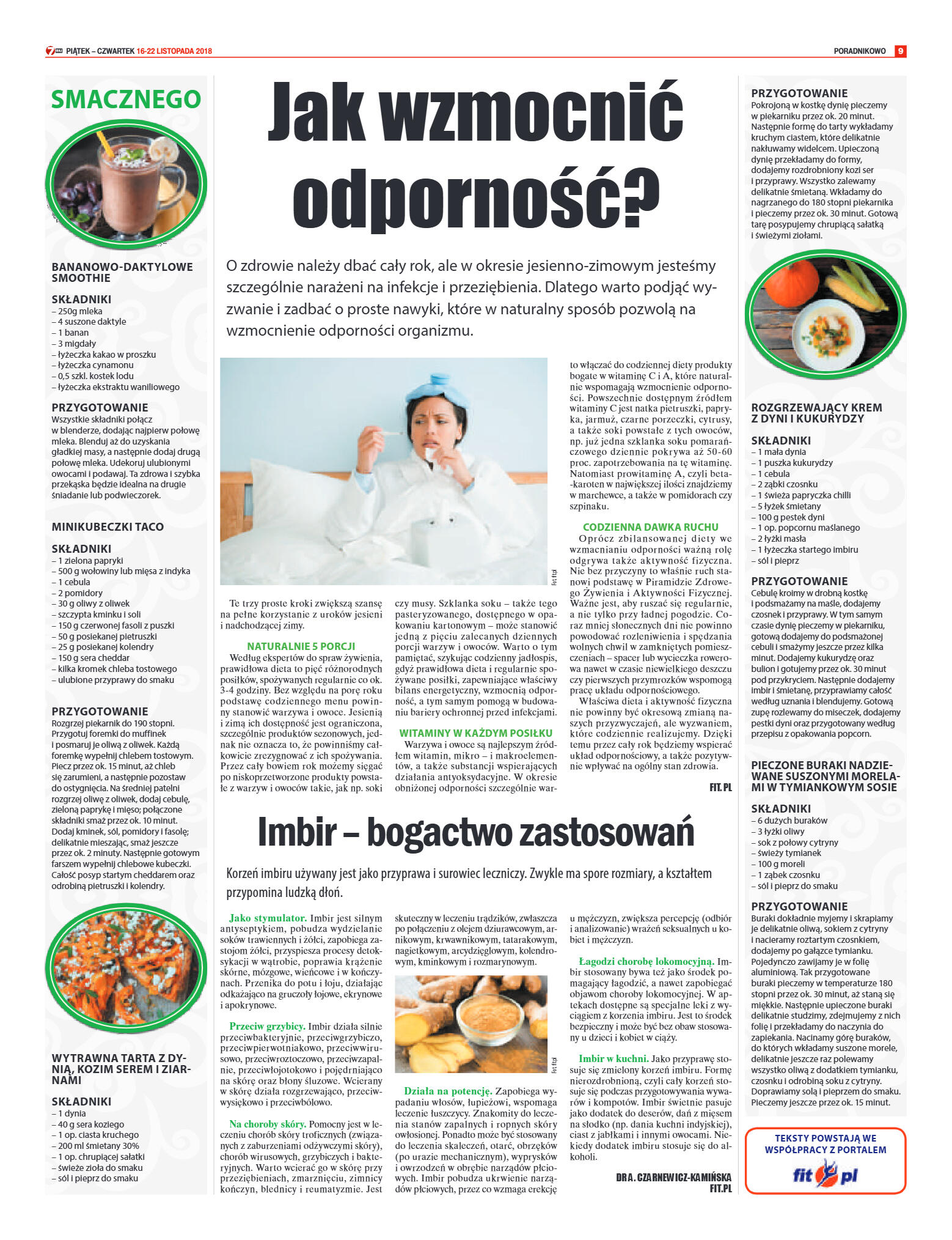 Tygodnik "7 Dni" nr 661 z 16.11.2018 - strona 9