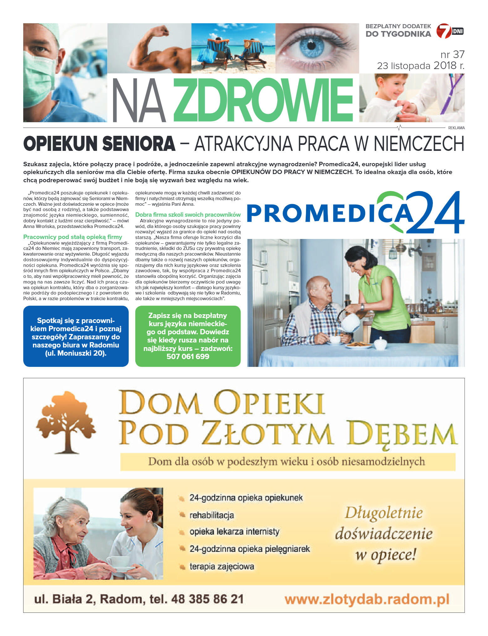 Tygodnik "7 Dni" nr 662 z 23.11.2018 - strona 13