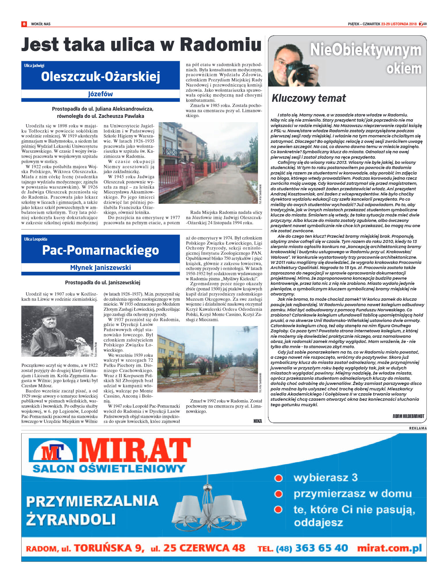 Tygodnik "7 Dni" nr 662 z 23.11.2018 - strona 8