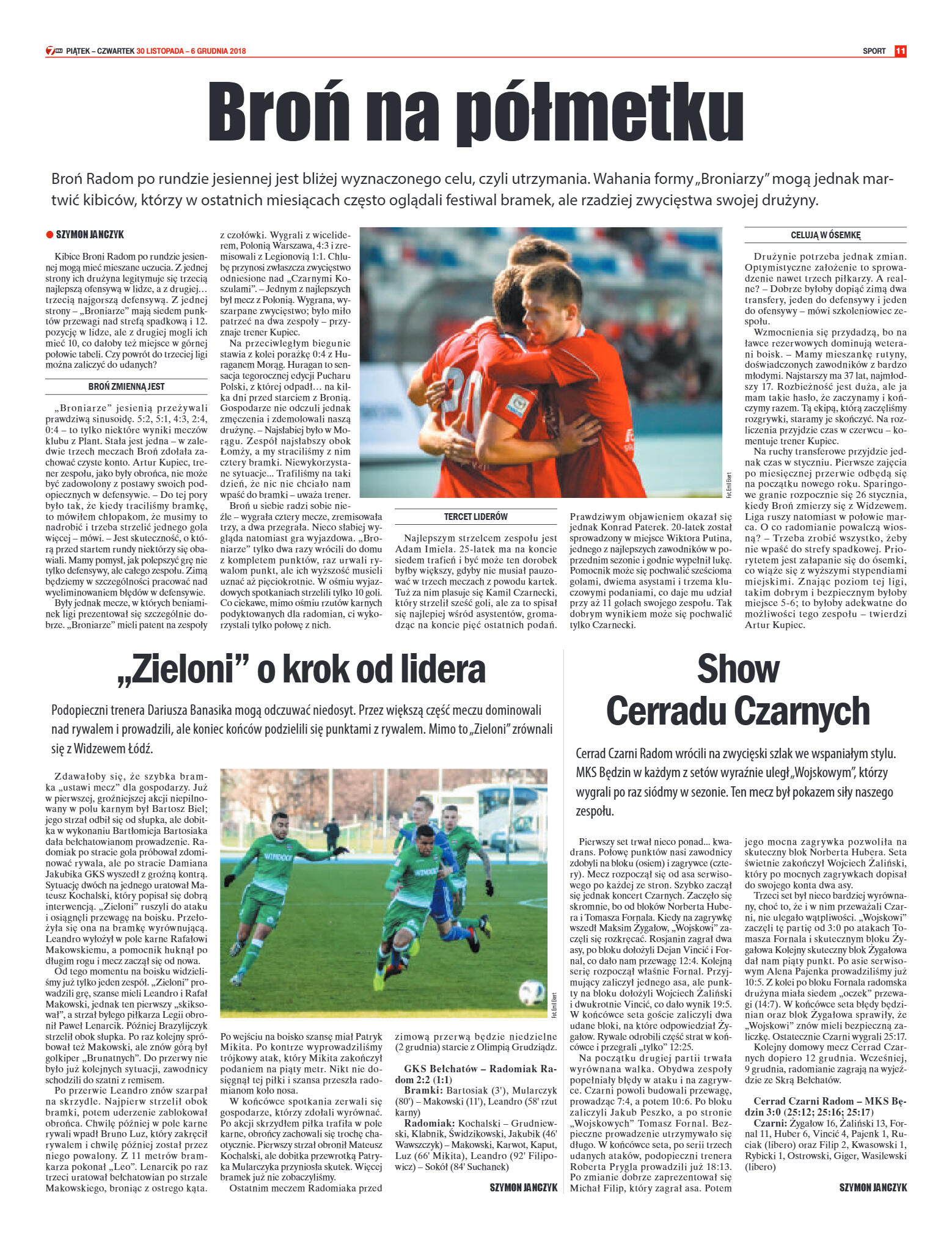 Tygodnik "7 Dni" nr 663 z 30.11.2018 - strona 11