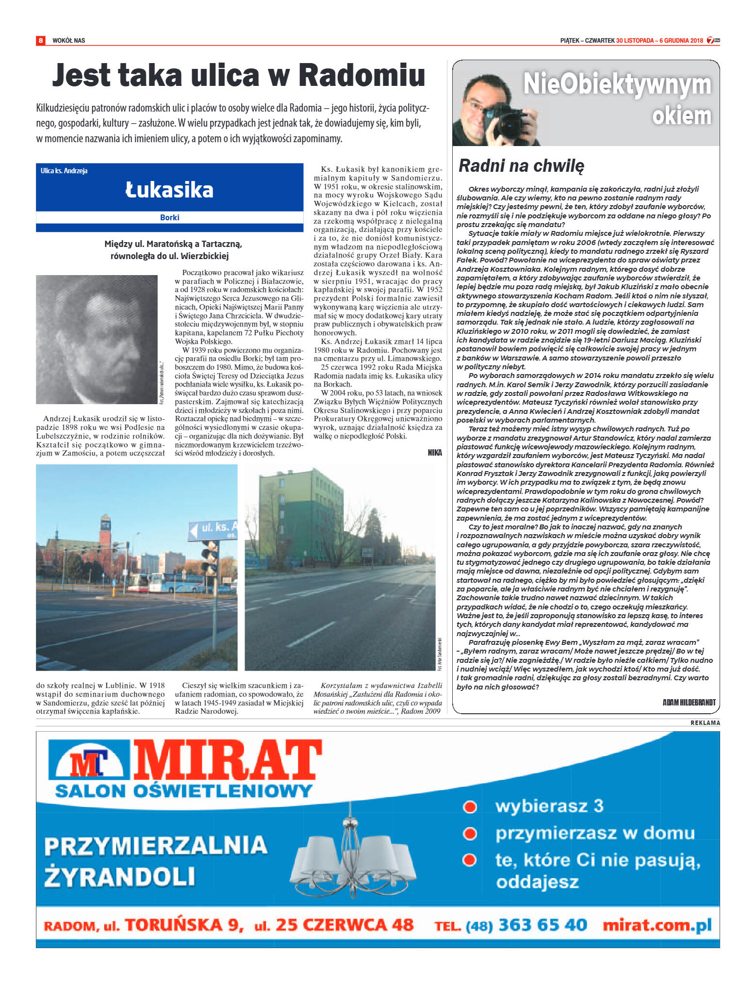 Tygodnik "7 Dni" nr 663 z 30.11.2018 - strona 8