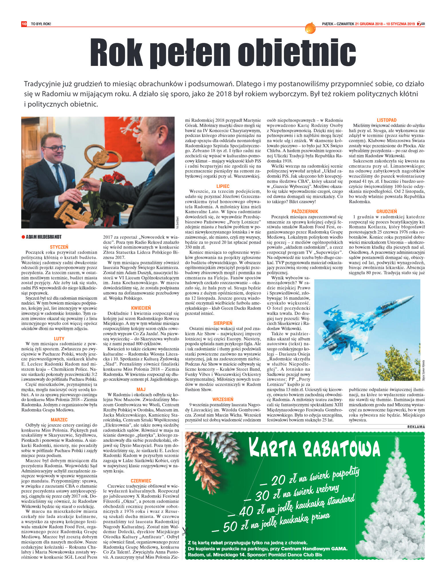 Tygodnik "7 Dni" nr 666 z 21.12.2018 - strona 10