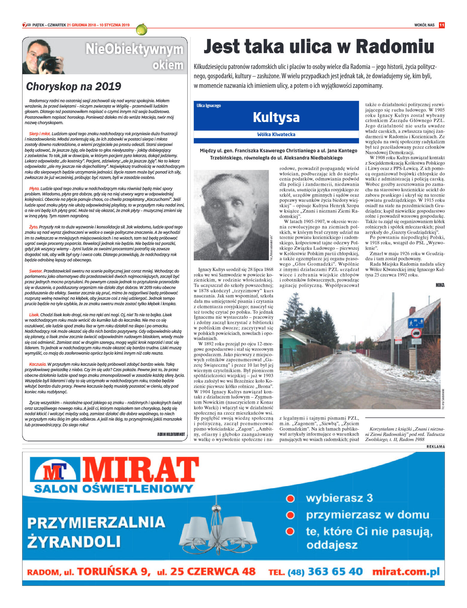 Tygodnik "7 Dni" nr 666 z 21.12.2018 - strona 11