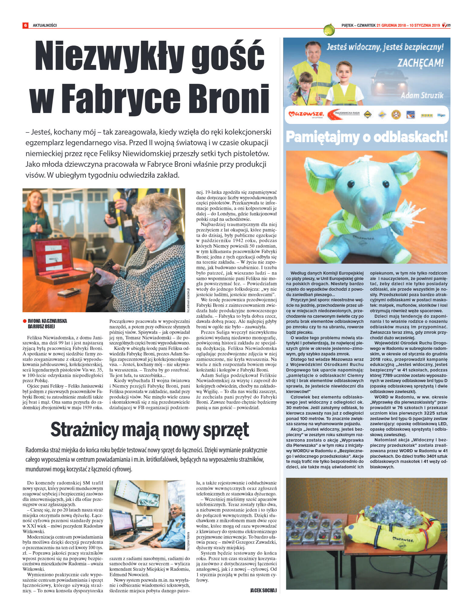 Tygodnik "7 Dni" nr 666 z 21.12.2018 - strona 6