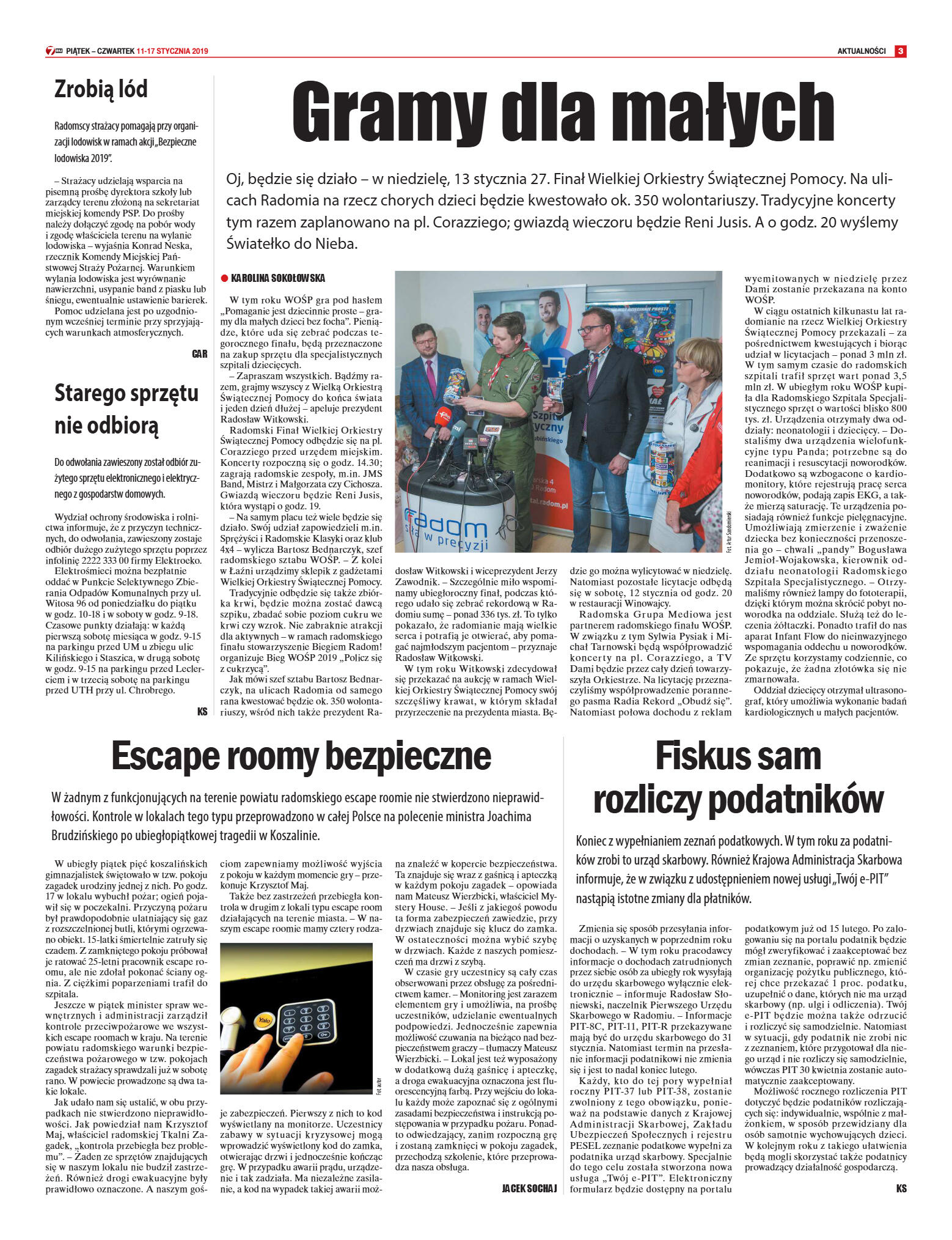 Tygodnik "7 Dni" nr 667 z 11.01.2019 - strona 3