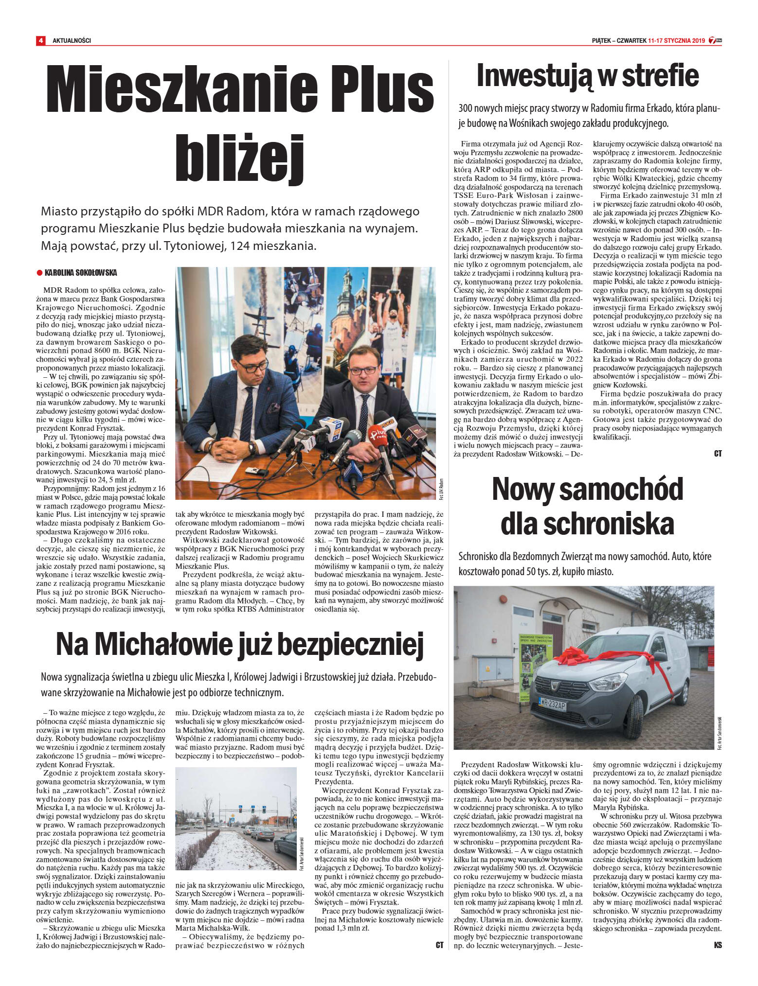 Tygodnik "7 Dni" nr 667 z 11.01.2019 - strona 4