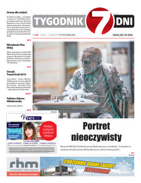 Tygodnik "7 Dni" nr 667 z 11.01.2019 - strona 1