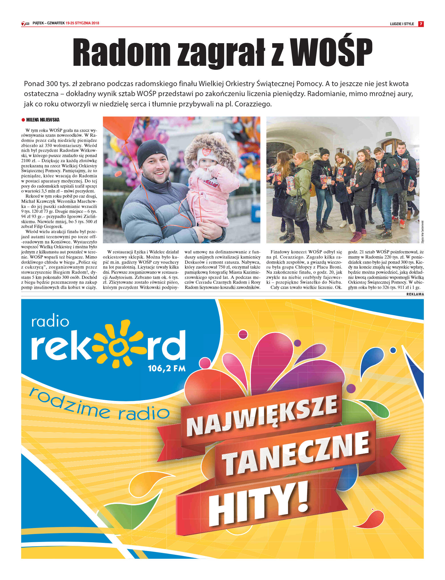 Tygodnik "7 Dni" nr 619 z dn. 19.01.2018 - strona 7