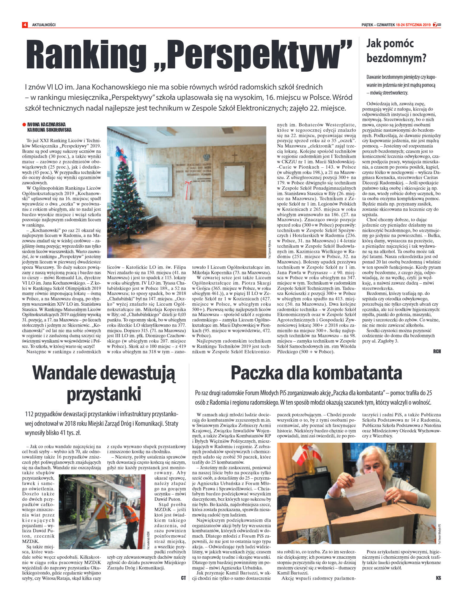 Tygodnik "7 Dni" nr 668 z 18.01.2019 - strona 4