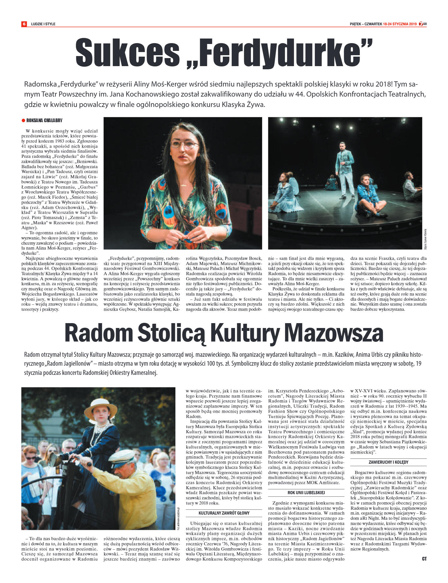 Tygodnik "7 Dni" nr 668 z 18.01.2019 - strona 6