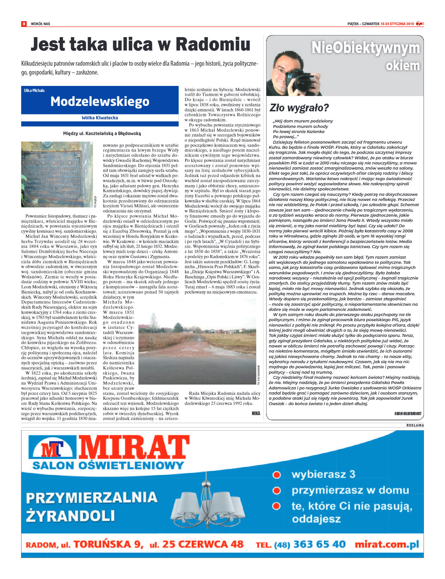 Tygodnik "7 Dni" nr 668 z 18.01.2019 - strona 8