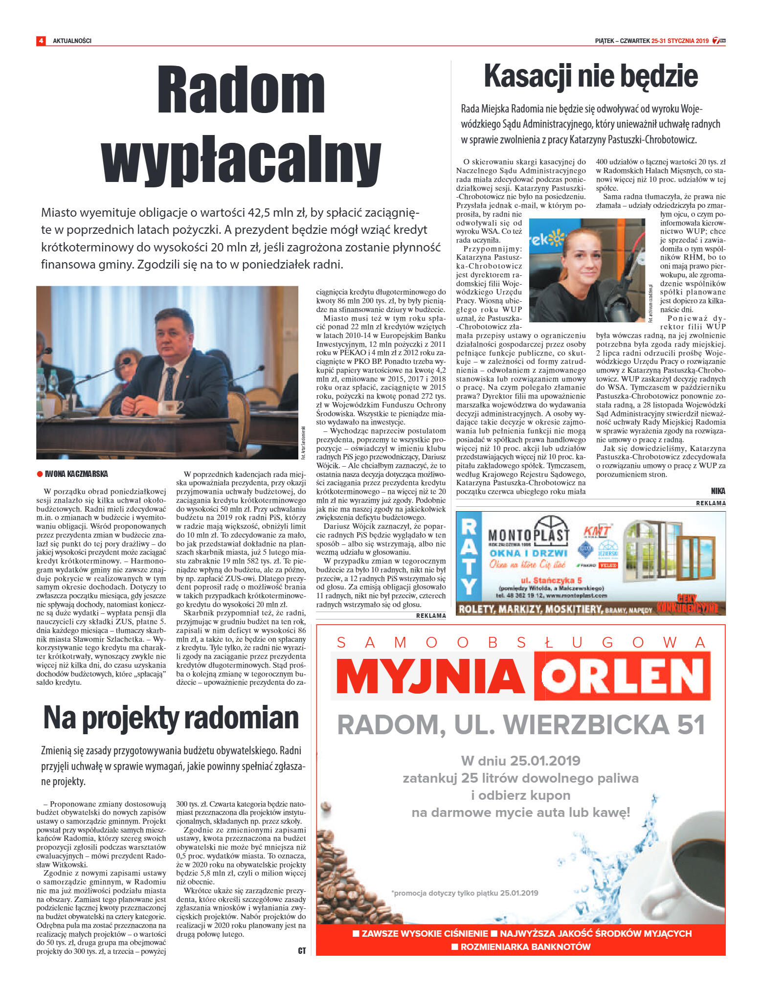 Tygodnik "7 Dni" nr 669 z 25.01.2019 - strona 4