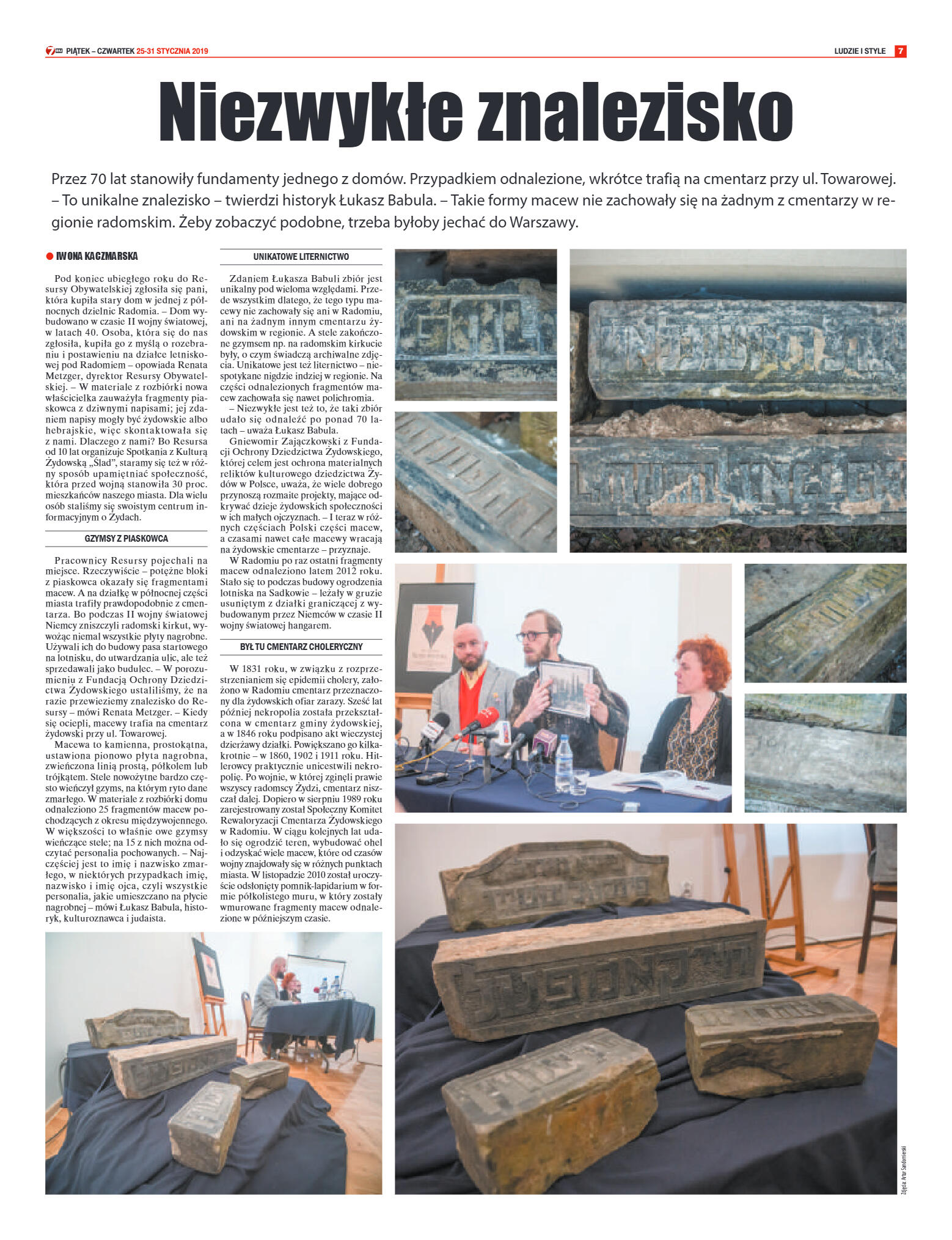 Tygodnik "7 Dni" nr 669 z 25.01.2019 - strona 7