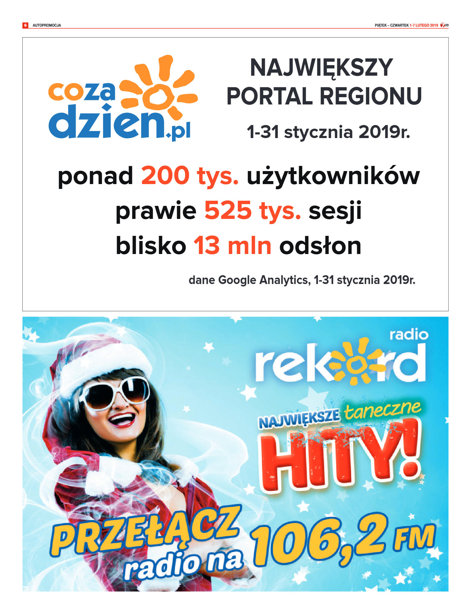 Tygodnik "7 Dni" nr 670 z 01.02.2019 - strona 6