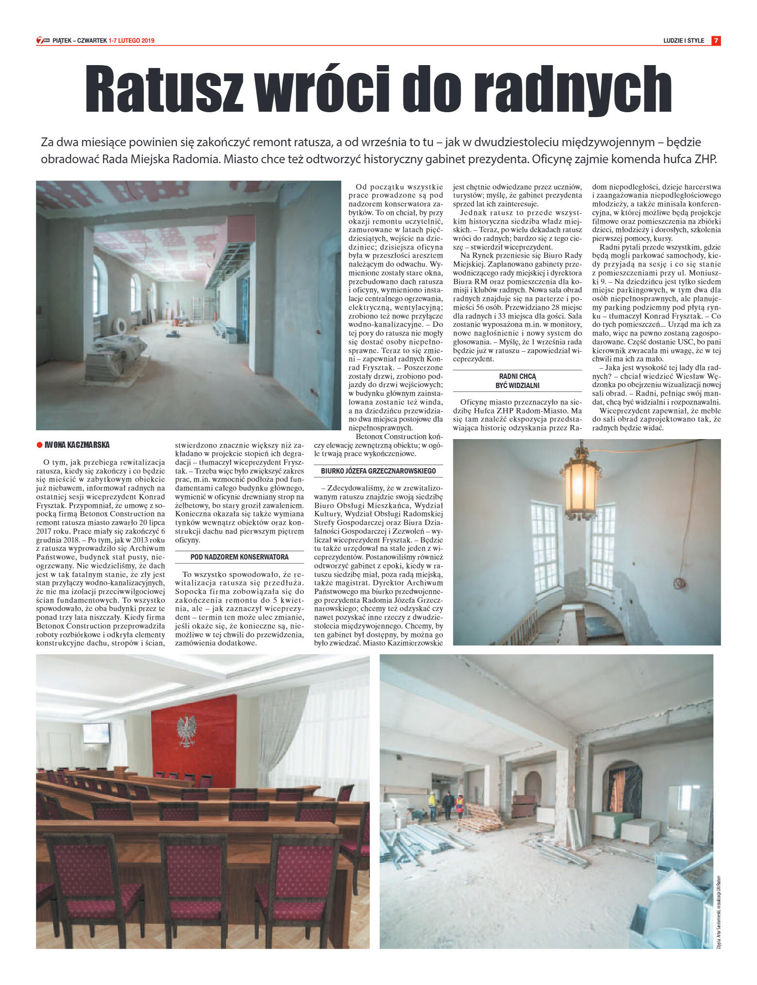 Tygodnik "7 Dni" nr 670 z 01.02.2019 - strona 7