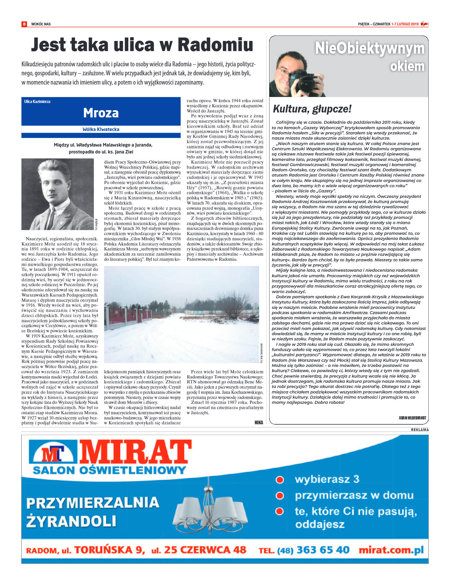 Tygodnik "7 Dni" nr 670 z 01.02.2019 - strona 8