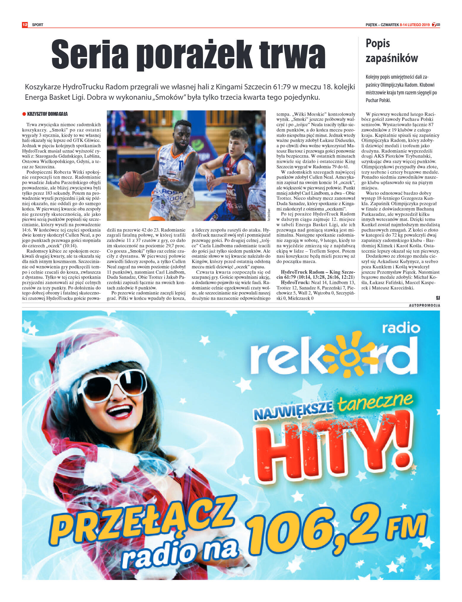 Tygodnik "7 Dni" nr 671 z 08.02.2019 - strona 12